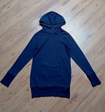 FLASHLIGHTS Kapuzen Sweatshirt Hoodie Gr.32 dunkelblau Eingrifftaschen Bündchen 