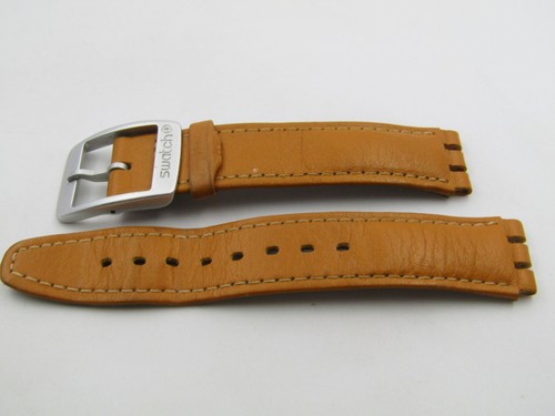 Swatch irony lederarmband - swatch,