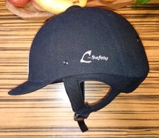 "Loesdau" Reithelm, Schutzhelm, L-Safety, Gr. 52 belüftet in Schwarz Neuwertig!