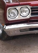 Schwarze BLINKERGLÄSER PLYMOUTH B BODY 68 69 Roadrunner Satellite SportSatellite