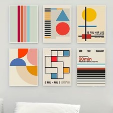 Leinwanddruck  Bauhaus Motive