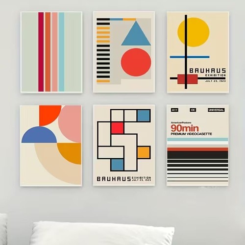 Leinwanddruck bauhaus motive - ,