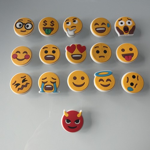 Emoji schuh charm set - set,