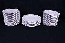 46 Teller Gastronomie Geschirr Seltmann Weiden Meran Weiß Porzellan 20 + 25 cm