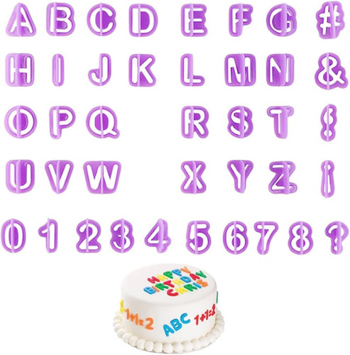 Fondant ausstecher set - fondant,