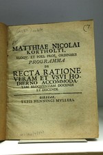 Kortholt Programma de recta