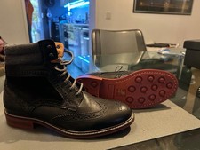 Marco Polo Damenschuhe Schnürstiefelette, Schwarz