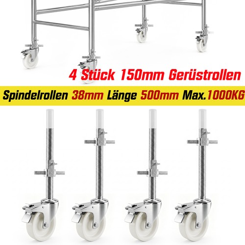 6inch gerüstrollen mit - 4x,