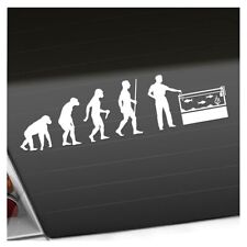 Aquaristik Fische Evolution Aufkleber Sticker 25 Farben Neon Matt