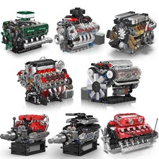 Mould king v12 w16 - v8, engine