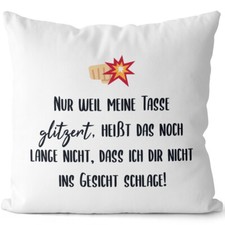 Nur weil Tasse glitzert