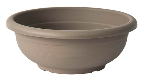 Blumenschale rund taupe - 40, cm
