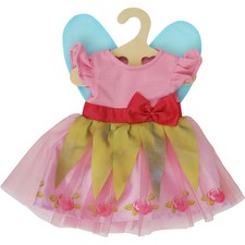 Puppenkleid ''Prinzessin Lillifee'' mit pinker Schleife, Gr. 35-45 cm