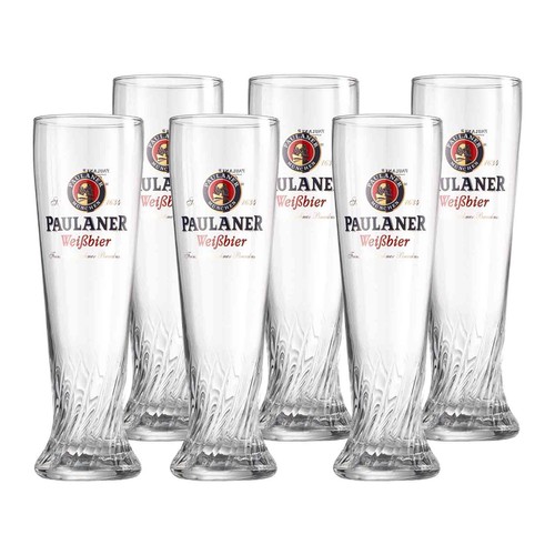 Weizenbierglas paulaner 5 - paulaner,, 0.5