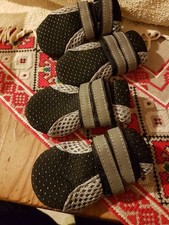 2 Paar Hunde Schuhe, ca. 5.5cm Pfotenfläche