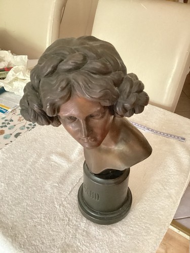 Jugendstil büste frau mit - jugendstil, frau,mit