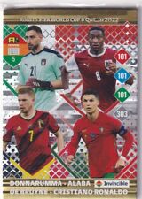 Panini Road to Qatar World Cup 2022 No. 5 Invincible Cristiano Ronaldo De Bruyne
