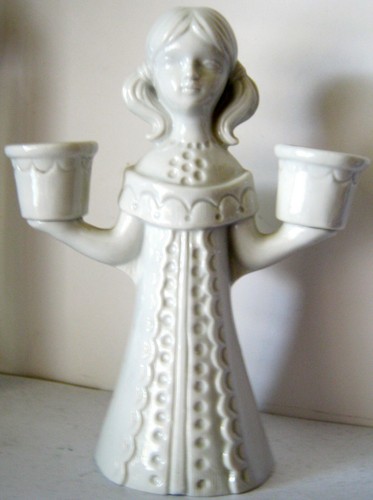 Kerzenengel mädchen porzellan - kerzenengel/mädchen,