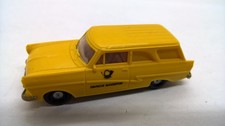 Brekina 1851 Ford Taunus 17m P2 Kombi Turnier 1957 gelb Deutsche Bundespost (41)