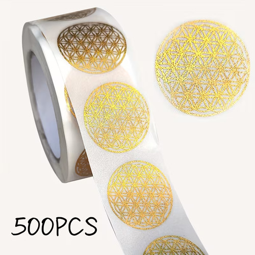 500 stück aufkleber - 500,