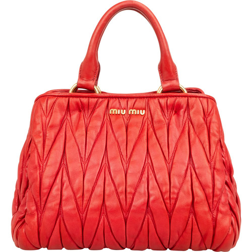 Miu matelassé nappa - miu,