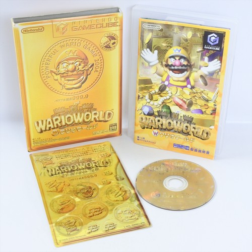 Wario world mit sticker - world,