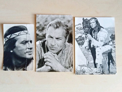 Winnetou postkarte old - postkarte,