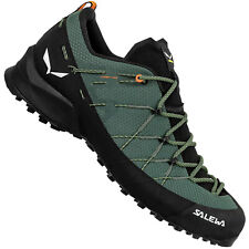 Salewa Wildfire 2 Herren-Wanderschuhe Bergschuhe Kletterschuhe Trekking Grün NEU