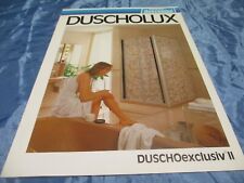 Werbung , Duscholux , Duscho Exclusiv II , Nostalgie  / Reklame # 32