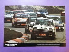 altes Poster Renault R5 Cup