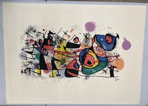 Joan miró graphik - miró,
