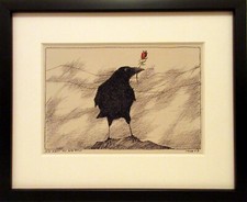 Paul Flora "DER RABE MIT DER