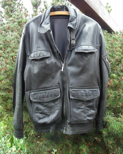 Lederblouson polizei ohne - -,
