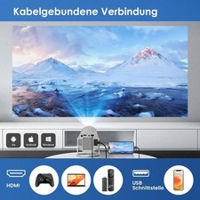 Mini Smart Beamer 4K Full HD