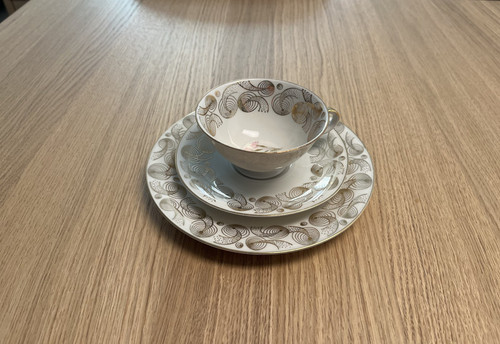 Vintage sammelgedeck teilig - vintage,