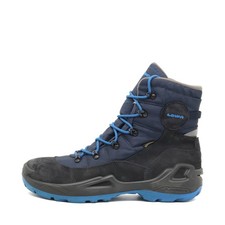 Lowa Herren Rufus III GTX HI Stiefel Schwarz, Blau Hoch Winterstiefel EU 42