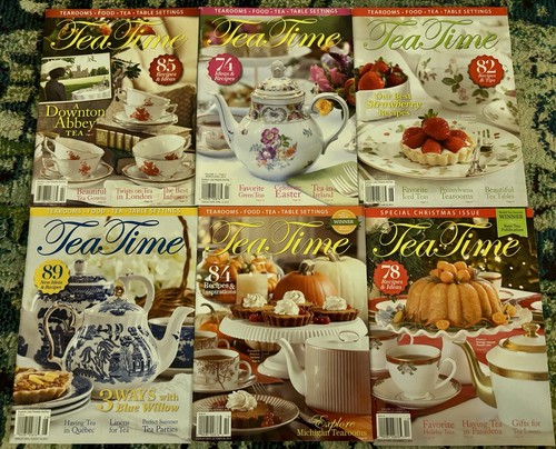 Tea time magazine lot - tea,
