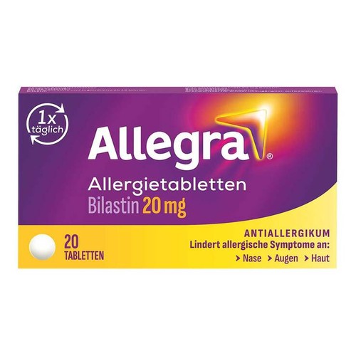 Allegra allergietabletten - allergietabletten, 20