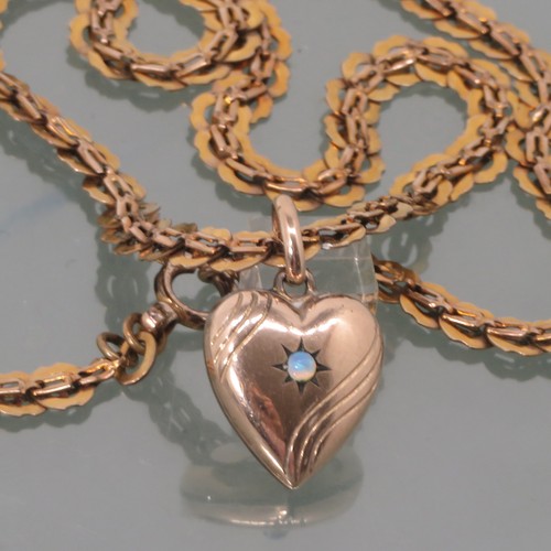 Herz anhänger mit - mit, kette