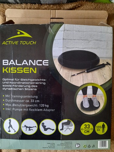 Balancekissen rund mit - pumpe,