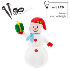 120cm Schneemann aufblasbar