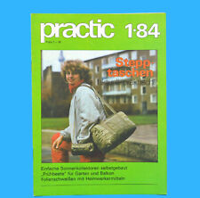 DDR practic 1/1984 Gewächshaus Sonnenkollektor Stepptasche Parkleuchte P