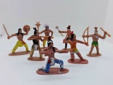 12 x Indianer Spielfiguren Figuren 