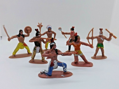 Indianer spielfiguren - 12,