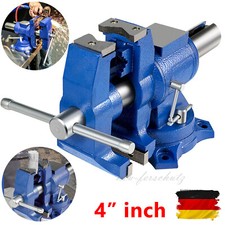 Multifunktions Schraubstock 100mm drehbar 360° Tischschraubstock Werkbank Amboss