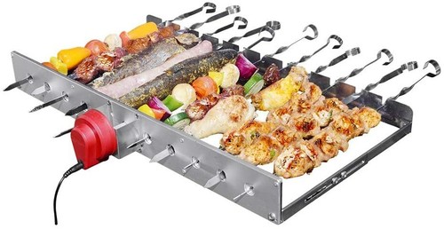 Grillaufsatz spießdreher - spießdreher, |