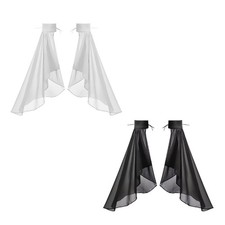 Lange Tüllärmel Gothic