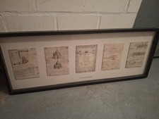 IKEA Bilnd mit Rahmen Da Vinci