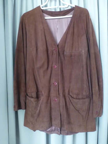Lederjacke ziegenvelour - lederjacke,