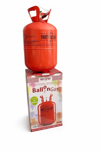 Leere helium ballongas flasche - leere,